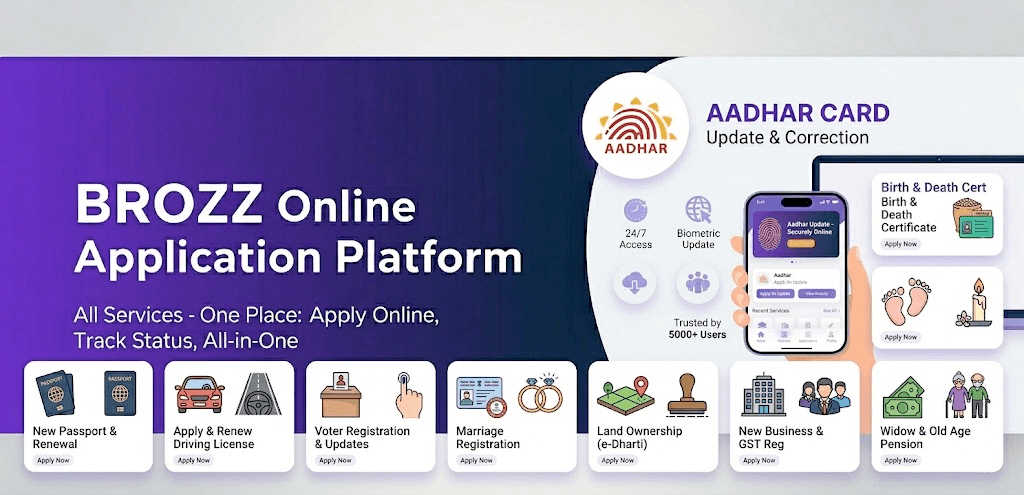 Brozz promotional banner